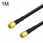 SMA Male To SMA Male RG58 Coaxial Adapter Cable, Cable Length:1m - 1