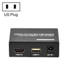 FJGEAR FJ-HKV50 HDMI+USB To KVM 1080P IP 50M Extender, Plug Type:US Plug - 1