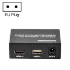 FJGEAR FJ-HKV50 HDMI+USB To KVM 1080P IP 50M Extender, Plug Type:EU Plug - 1