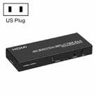 FJGEAR FJ-4K204 2 In 4 Out HD 4K Audio HDMI Switch Distributor, Plug Type:US Plug - 1