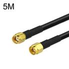SMA Male To RP-SMA Male RG58 Coaxial Adapter Cable, Cable Length:5m - 1