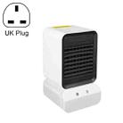 FCH07 Vertical Desktop Heating and Cooling Fan Home Portable Air Cooler Heater, Plug Type:UK Plug - 1