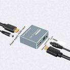 FJGEAR FJ-HDV01 HDMI HD 4K 30HZ Fiber Audio Separator, Plug Type:EU Plug - 4