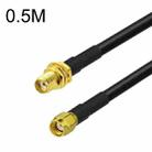 SMA Female To RP-SMA Male RG58 Coaxial Adapter Cable, Cable Length:0.5m - 1