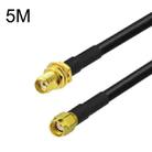 SMA Female To RP-SMA Male RG58 Coaxial Adapter Cable, Cable Length:5m - 1