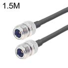 N Female To N Female RG58 Coaxial Adapter Cable, Cable Length:1.5m - 1