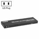 FJGEAR FJ-SM1010 30HZ HDMI 4K HD Audio And Video Splitter, Plug Type:US Plug(Black) - 1