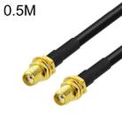 SMA Female To SMA Female RG58 Coaxial Adapter Cable, Cable Length:0.5m - 1
