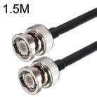 BNC Male To BNC Male RG58 Coaxial Adapter Cable, Cable Length:1.5m - 1