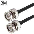 BNC Male To BNC Male RG58 Coaxial Adapter Cable, Cable Length:3m - 1