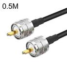 UHF Male To UHF Male RG58 Coaxial Adapter Cable, Cable Length:0.5m - 1