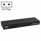 FJGEAR FJ-810UK 8 In 1 Out USB KVM Switcher With Desktop Switch, Plug Type:EU Plug(Black) - 1