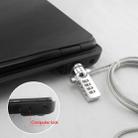 Four Digit Computer Lock Notebook Universal Anti-theft Password Lock, Size:Diameter 3.5 mm Length 1.2 m - 8