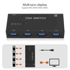 VGA Switcher with Four Inputs and One Output Computer VGA Video Converter - 4