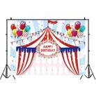 Birthday Party Game Hanging Cloth Photo Circus Background Cloth Photography Studio Props, Size:1.2m x 0.8m(NWH03313) - 1