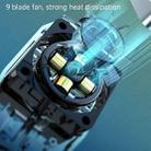 H15 Mobile Phone Radiator Semiconductor Rapid Cooling Portable Peripheral Cooling Mobile Phone Radiator Plug-in Models(Black) - 3