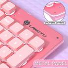 LANGTU LT600 Silent Office Punk Keycap Wireless Keyboard Mouse Set(Black) - 4