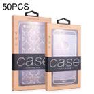 50 PCS Kraft Paper Phone Case Leather Case Packaging Box, Size: S 4.7 Inch(Black) - 1