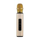 K6 Portable Inner Magnetic Dual Speaker Bluetooth Phone Computer Microphone(Gold) - 1