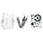 For Fujifilm Instax Mini 11  5sets Storage Case + Shoulder Strap + Sticker 3 In 1 Set(Set 7) - 1