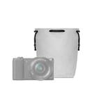 Baona Camera Bag Lens Drawstring Pouch, Size: Small(Gray) - 1