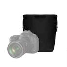 Baona Camera Bag Lens Drawstring Pouch, Size: Large(Black) - 1