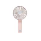 Portable Silent Multi-speed Wind Speed Folding USB Rechargeable Fan(Pink) - 1