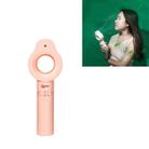 Creative Desktop Leafless Fan USB Charging Portable Mini Spray Fan(Pink) - 1