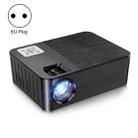 A65Pro 1920x1080P Voice Remote Control Projector Support Same-Screen With RJ45 Port, EU Plug(Black) - 1