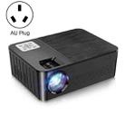 A65Pro 1920x1080P Voice Remote Control Projector Support Same-Screen With RJ45 Port, AU Plug(Black) - 1