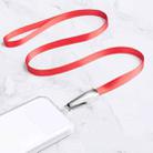 Power Vehicle Mobile Phone Anti-lost Lanyard With Patch,Style: Crossbody Model(Lucky Red) - 1