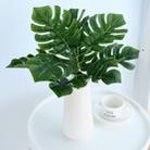 Plastic Turtle Leaves Simulation Green Plant Floral window Hotel Photography Props - 1