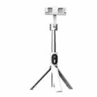 P60 Fill Light Bluetooth Mobile Phone Selfie Stick(White) - 1