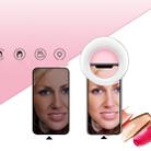 RK49 Mobile Phone LED External Fill Light Live Beauty Selfie Lamp(Pink) - 5