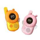 K22 Children Voice Transmission Walkie-Talkie Handheld Wireless Communication Outdoor Parent-Child Interactive Educational Toys, Style: Without Battery(Bee) - 1