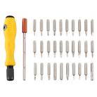 32-in-1 CRV Steel Mobile Phone Disassembly Repair Tool Multi-function Combination Screwdriver Set(Yellow) - 1