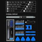 36 In 1 Rechargeable Mini Electric Screwdriver Set With 3LED Lighting(Blue) - 2