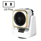 Home Office Desktop Mini Heater US Plug(Black) - 1