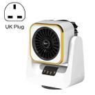 Home Office Desktop Mini Heater UK Plug(Black) - 1