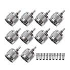 10pcs NJ-1.5 For RG316/RG174/LMR N Type Plug Connector Low Loss RF Coaxial Connector - 1