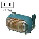 N301 Mini Heater Office Desk Silent Hot Air Heater Household Bedroom Heater US Plug(Emerald) - 1