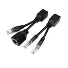 2 Sets RJ45 Network Signal Splitter Upoe Separation Cable, Style:U-02 3 Crystal Heads + 1 Female - 1