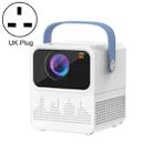 Q3 HD Portable Office Wireless Smart Projector, Specification:Basic(UK Plug) - 1