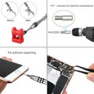 110 in 1 Watch Mobile Phone Disassembly Maintenance Tool Multi-function Chrome Vanadium Steel Screwdriver Set(Black Red) - 8