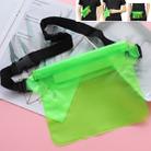 5 PCS  Three-layer Sealed PVC Waterproof Waist Bag Drifting Waterproof Bag(Green) - 1