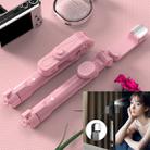 XT05 3-in-1 Multi-function Bluetooth Selfie Stick + Fill Light + Live Broadcast Bracket(Pink) - 1