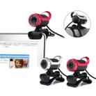 HXSJ A859 480P Computer Network Course Camera Video USB Camera Built-in Sound-absorbing Microphone(No Camera Function  Red) - 3