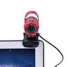 HXSJ A859 480P Computer Network Course Camera Video USB Camera Built-in Sound-absorbing Microphone(No Camera Function  Red) - 6