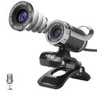 HXSJ A859 480P Computer Network Course Camera Video USB Camera Built-in Sound-absorbing Microphone(No Camera Function Silver) - 1
