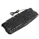 HXSJ J60 Crack Three-color Backlit Keyboard And Colorful Backlit Mouse Set(Russian + English Keyboard) - 2